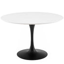 Ada 47" Round Wood Dining Table