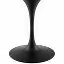 Ada 40" Round Artificial Marble Dining Table