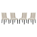 Kenzo Dining Chair Fabric Set of 4