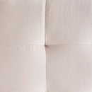 Avyaan Tufted Cube Performance Velvet Ottoman
