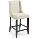 Nova Upholstered Fabric Counter Stool