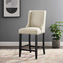 Nova Upholstered Fabric Counter Stool