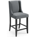 Nova Upholstered Fabric Counter Stool