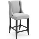 Nova Upholstered Fabric Counter Stool
