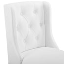 Jamie Tufted Button Faux Leather Counter Stool