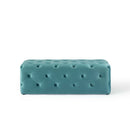 Anakin 48" Tufted Button Entryway Performance Velvet Bench