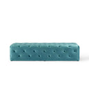 Anakin 72" Tufted Button Entryway Performance Velvet Bench