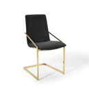 Clarissa Performance Velvet Dining Armchair