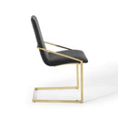 Clarissa Performance Velvet Dining Armchair