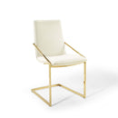 Clarissa Performance Velvet Dining Armchair