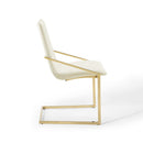 Clarissa Performance Velvet Dining Armchair