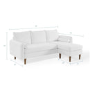 Dominik Upholstered Right or Left Sectional Sofa