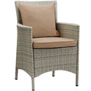 Lilianna 5 Piece Outdoor Patio Wicker Rattan Dining Set