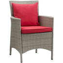 Lilianna 5 Piece Outdoor Patio Wicker Rattan Dining Set
