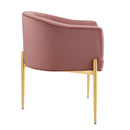 Royce Tufted Performance Velvet Accent Chair