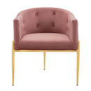 Royce Tufted Performance Velvet Accent Chair