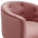 Royce Tufted Performance Velvet Accent Chair