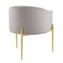Royce Tufted Performance Velvet Accent Chair