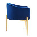 Royce Tufted Performance Velvet Accent Chair
