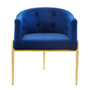 Royce Tufted Performance Velvet Accent Chair