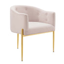 Royce Tufted Performance Velvet Accent Chair