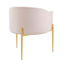 Royce Tufted Performance Velvet Accent Chair