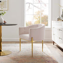 Royce Tufted Performance Velvet Accent Chair