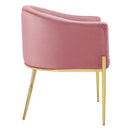 Royce Tufted Performance Velvet Accent Dining Armchair