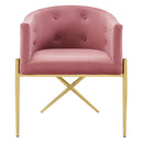Royce Tufted Performance Velvet Accent Dining Armchair