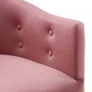 Royce Tufted Performance Velvet Accent Dining Armchair