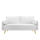 Dominik Performance Velvet Sofa
