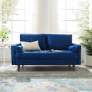 Cannon Performance Velvet Loveseat