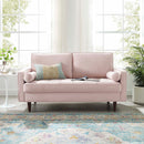 Cannon Performance Velvet Loveseat