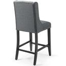 Nova Counter Stool Upholstered Fabric Set of 2