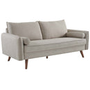 Dominik Upholstered Fabric Sofa and Loveseat Set