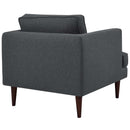 April Upholstered Fabric Armchair Set of 2