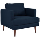 April Upholstered Fabric Sofa and Armchair Set