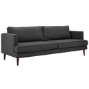 April Upholstered Fabric Sofa and Armchair Set