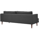 April Upholstered Fabric Sofa and Armchair Set