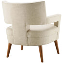 Francesca Upholstered Fabric Armchair Set of 2