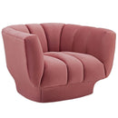 Cayson Vertical Channel Tufted Performance Velvet 3 Piece Set
