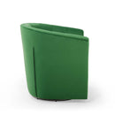 Jamal Tufted Performance Velvet Swivel Armchair