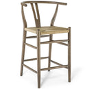 Amish Wood Counter Stool Set of 2