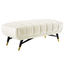Malayah 47.5" Performance Velvet Bench