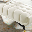 Malayah 47.5" Performance Velvet Bench
