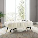 Malayah 47.5" Performance Velvet Bench