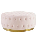 Chaya Round Ottoman