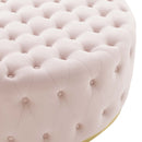 Chaya Round Ottoman