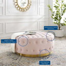Chaya Round Ottoman