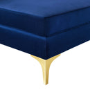 Arianna Channel Tufted Performance Velvet 3-Seater Sofa